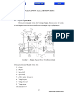 Perencanaan Bagian-Bagian Mesin: 1. Frame 2. Hopper 3. Sprocket 1 4. Sprocket 2 5. Pulley Motor & Reducer