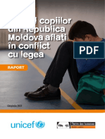 Raport - Profilul Copiilor Din Republica Moldova Aflați În Conflict Cu Legea