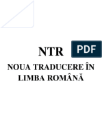 Noua Traducere În Limba Română