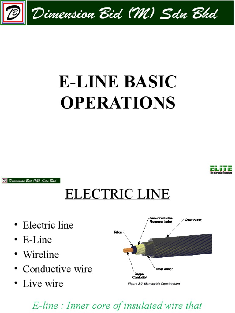 Wireline Basic Operations Slide PDF Physical Sciences Tools