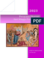 Hari Minggu Prapaskah V - Tahun A 2023