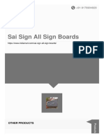 Sai Sign All Sign Boards