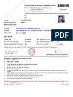 Roll Number Application Number Name Engineering Rank: Allotment Memo