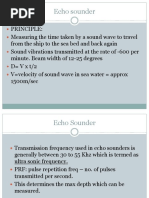 Echo Sounder