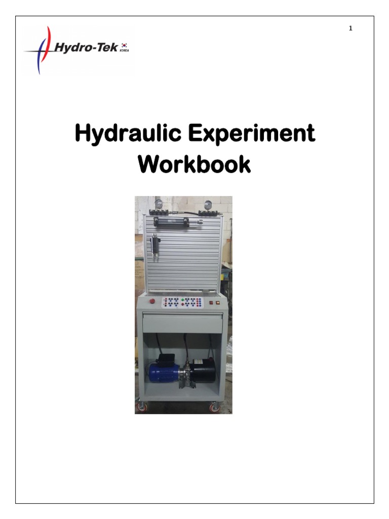 HYDRAULICWorkbook VietnamTrainer PDF Valve Machines