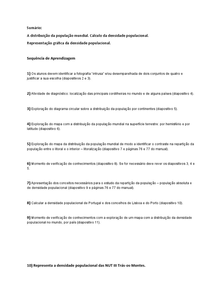 Densidade demográfica: cálculo, mapas, exemplos, exercícios