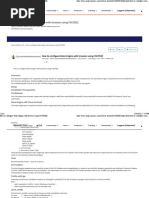 How To Configure Rules Engine With Browser Using TOCF (EE)