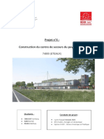 Projet N°4: Construction Du Centre de Secours Du Pays Rochois