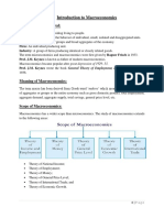 Unit-2 Introduction To Macro Economics