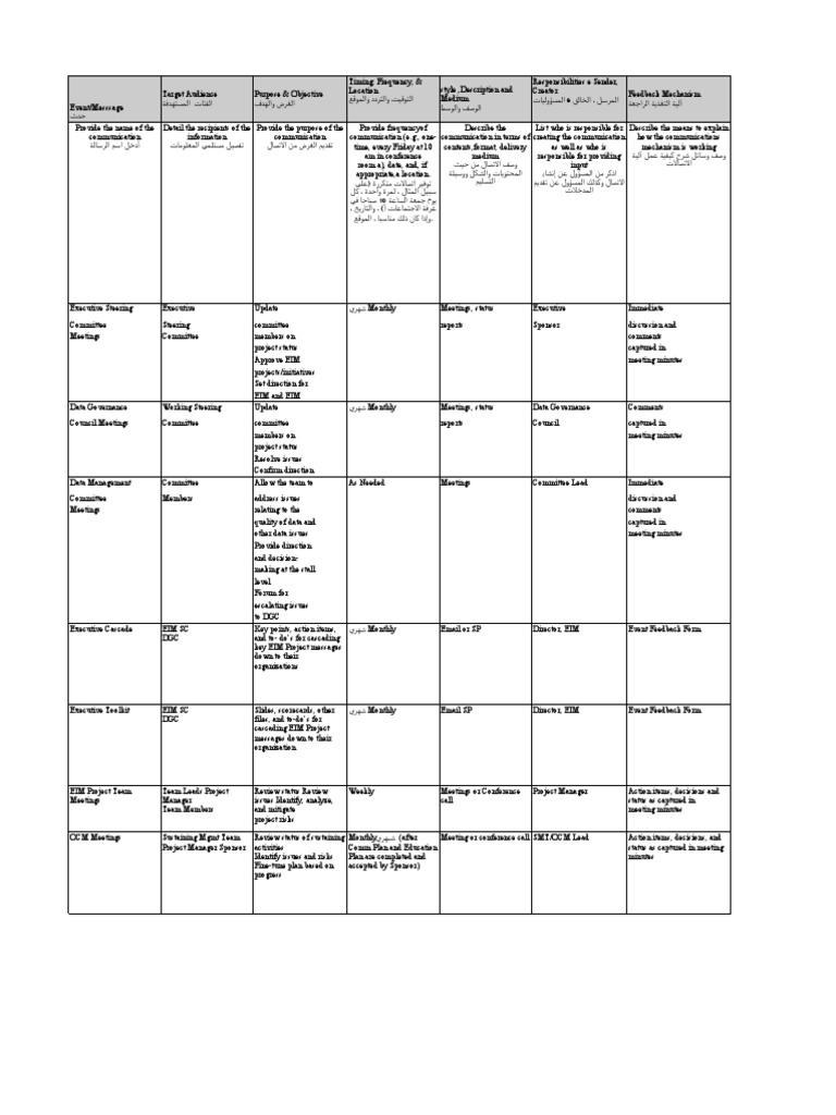 Communication Plan | PDF | Communication | Cyberspace