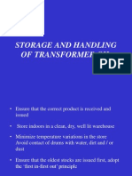 7 - Storage and Handling of Transformer Oil