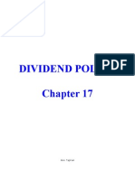 Dividend Policy Notes