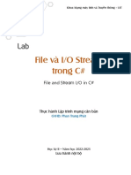 Lab 2 - File and Stream IO in C#