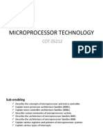 Microprocessor Technology-1
