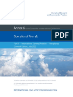 Annex 6: Operation of Aircraft