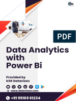 Data Analytics With Power Bi: Provided by KSR Datavizon
