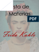 Lista de materiais para confeccionar boneca Frida Kahlo e bônus