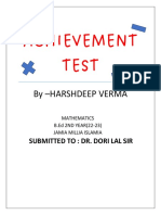 Achievement Test