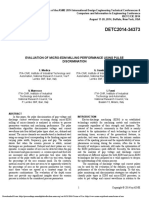 DETC2014-34373: Evaluation of Micro-Edm Milling Performance Using Pulse Discrimination