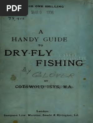 Livre Rare : 'Ogdon On Fly Tying' 1ère édition 1887 - James Ogdon, Bon état Pour L'âge