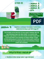 Diseminasi Transisi PAUD-SD: Modul 4 Modul 4 Modul 5 Modul 5 Modul 6 Modul 6 RTL RTL