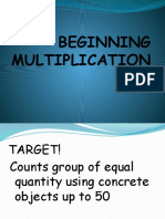 Math 1 Beginning Multiplication Division