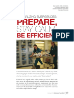 Emergency Preparedness: A Template for Normalizing Veterinary Emergencies