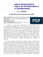 Lênin - A Ditadura Democrática Revolucionária Do Proletariado e Do Campesinato