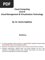 Cloud Computing Unit-III Cloud Management & Virtualization Technology By. Dr. Samta Gajbhiye