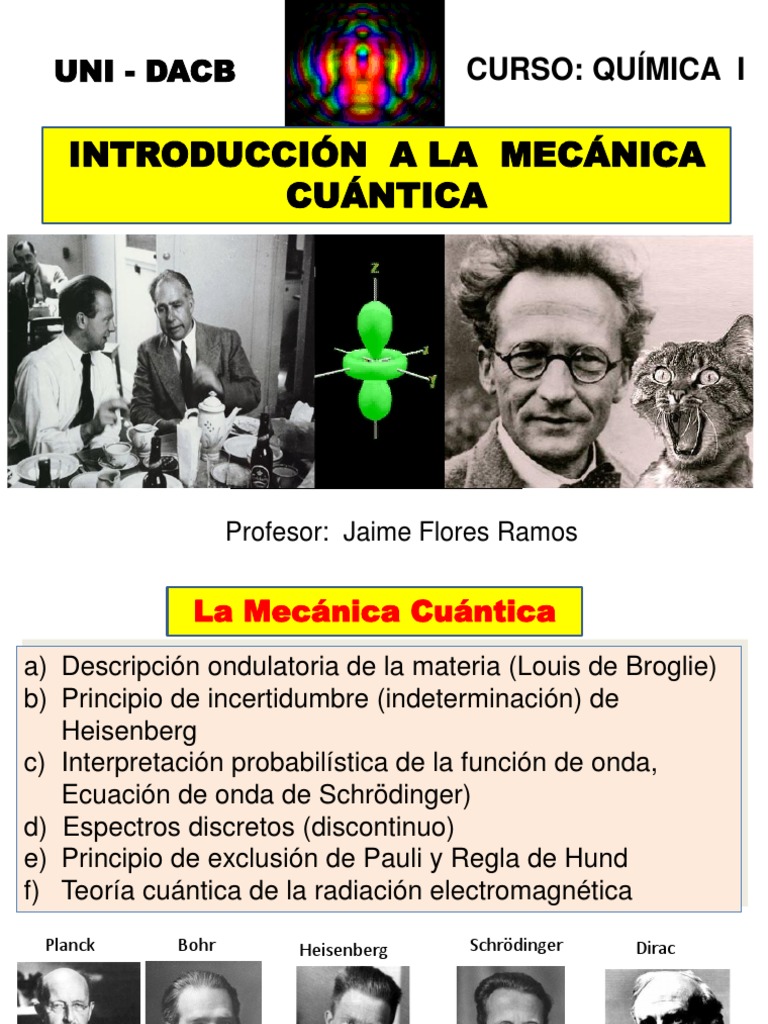 PPT. Estructura Atómica | PDF | Mecánica cuántica | Configuración ...