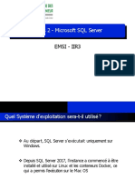 Cours 2 - Microsoft SQL Server: Emsi - Iir3