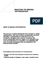 Introduction To Design Optimization