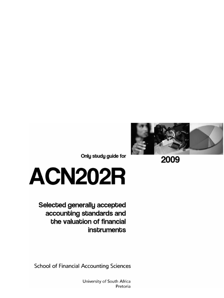 Acc201 Unisa Module Balance Sheet Goodwill (Accounting)