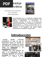 La Paradoja Democrática: El Peligro Del Consenso en La Política Contemporánea