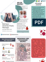 LEAFLET BAHAYA ANEMIA PADA REMAJA