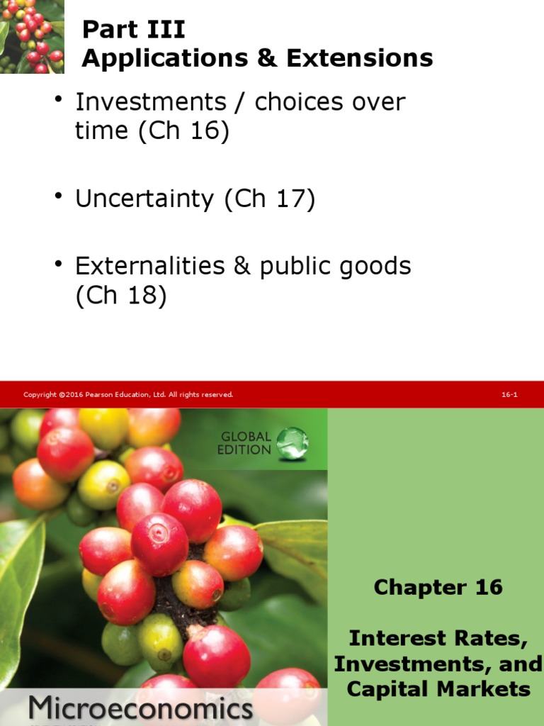 Chapter 16Investment PDF Internal Rate Of Return Interest
