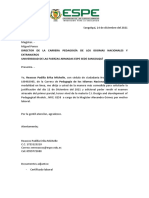 Director de La Carrera Pedagogía de Los Idiomas Nacionales Y Extranjeros Universidad de Las Fuerzas Armadas Espe Sede Sangolquí