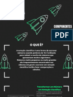 Notação científica: transformar números e operações