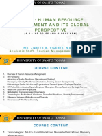 Unit 1: Human Resource Management and Its Global Perspective