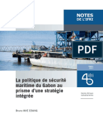 La Politique de Sécurité Maritime Du Gabon Au Prisme D'une Stratégie Intégrée