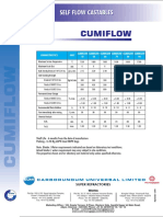 Pro Self Flow Castables Cumiflow Cumicast
