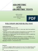 Comparing Parametric and Non-Parametric Tests