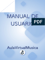 Manual de Usuario: Aulavirtualmusica