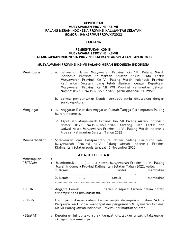 04 Sk Pembentukan Komisi Pdf