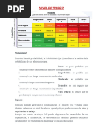 Guía de la matriz de riesgo 5x5 | PDF | Riesgo | Evaluación de riesgos