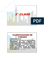 2° Clase: Clasificacion de Fuegos