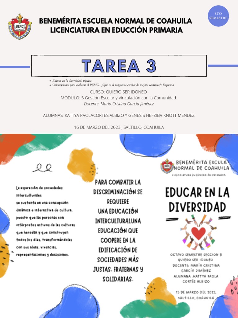 Educar en La Diversidad | PDF | Evaluación | Inclusión (Educación)