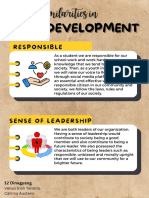 Self-Development Self-Development: Responsible