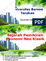 9 Dan 10. Sejarah Pemikiran Ekonomi Neo Klasik