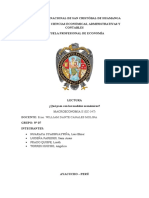 Modelos económicos y crisis financiera